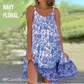 🎉Der Sommer steht vor der Tür.! 50% Rabatt 🛍️ Camisole-Kleid mit Blumenmuster