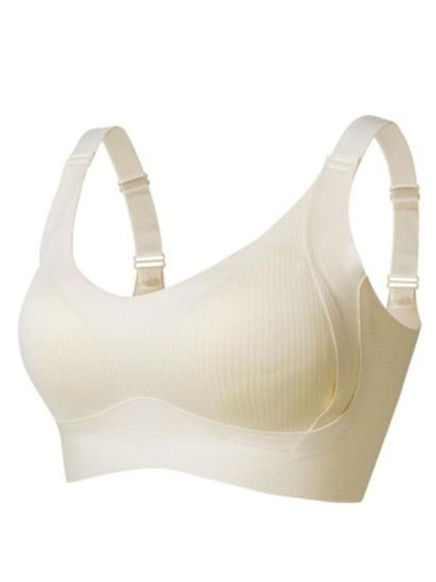 🔥50% Rabatt für begrenzte Zeit💕Gerippter Push-up-BH für Frauen, verstellbar, kabellos