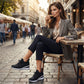📢📢50% RABATT! ⏰ Atmungsaktive Sneaker aus Mesh mit Strassverzierung – Funkelndes Design, Leichte Belüftung & Rutschfeste Gummisohle ✨👟