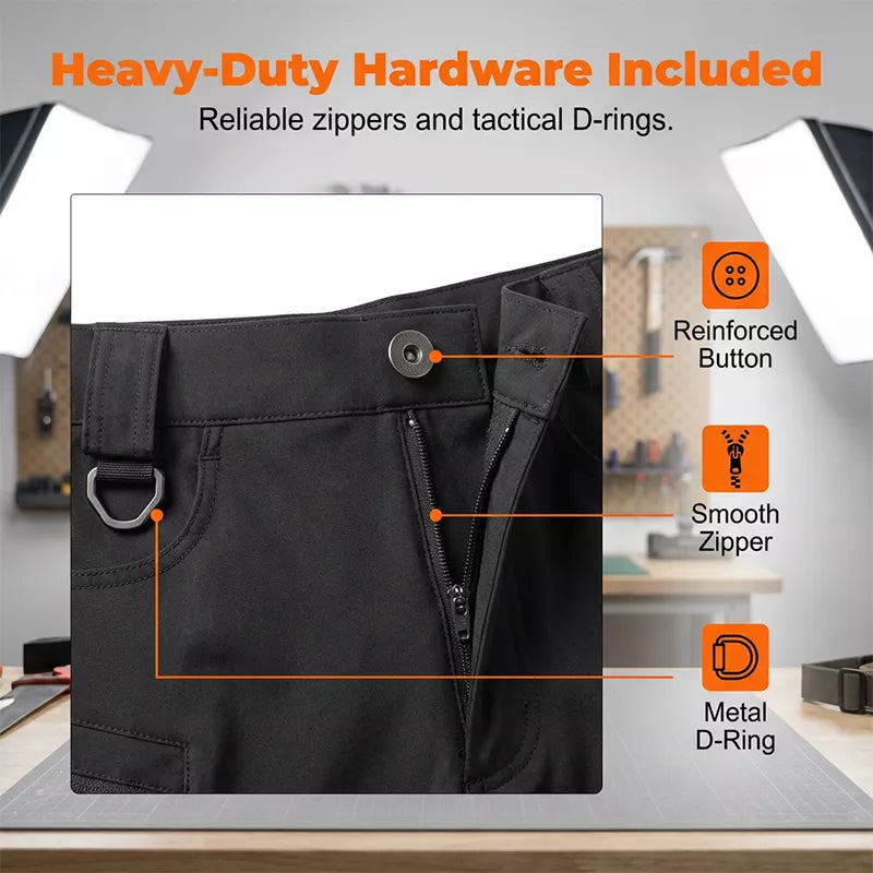 👖 50% RABATT! 🛠️ Bequeme und strapazierfähige Arbeitshosen – Langlebig & mit vielen Taschen – Perfekt für den ganzen Tag auf der Baustelle, im Garten oder in der Werkstatt 💪