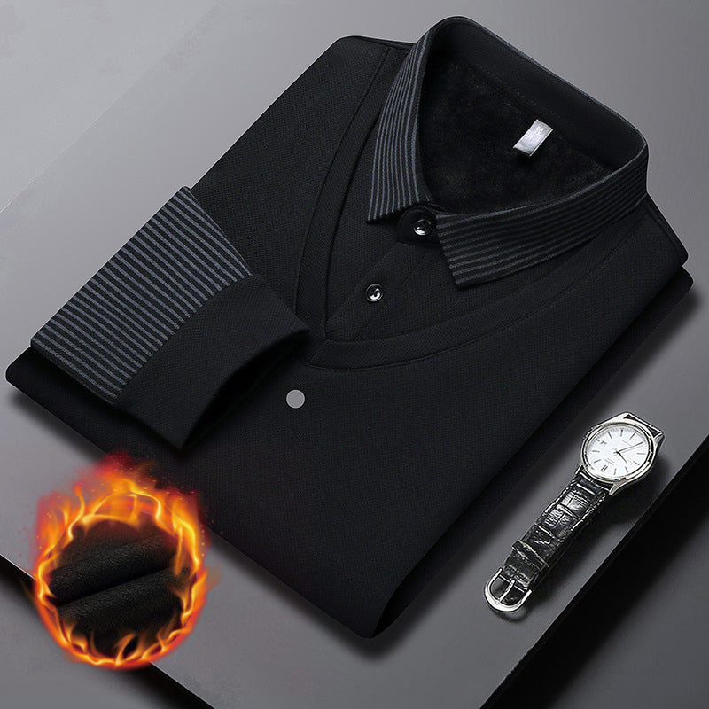 👔 50% RABATT! 🔥 Gestreiftes Revers Fake Zweiteiliges Hemd – Innovatives Design, Bügelfrei & Vielseitig Tragbar 🧶