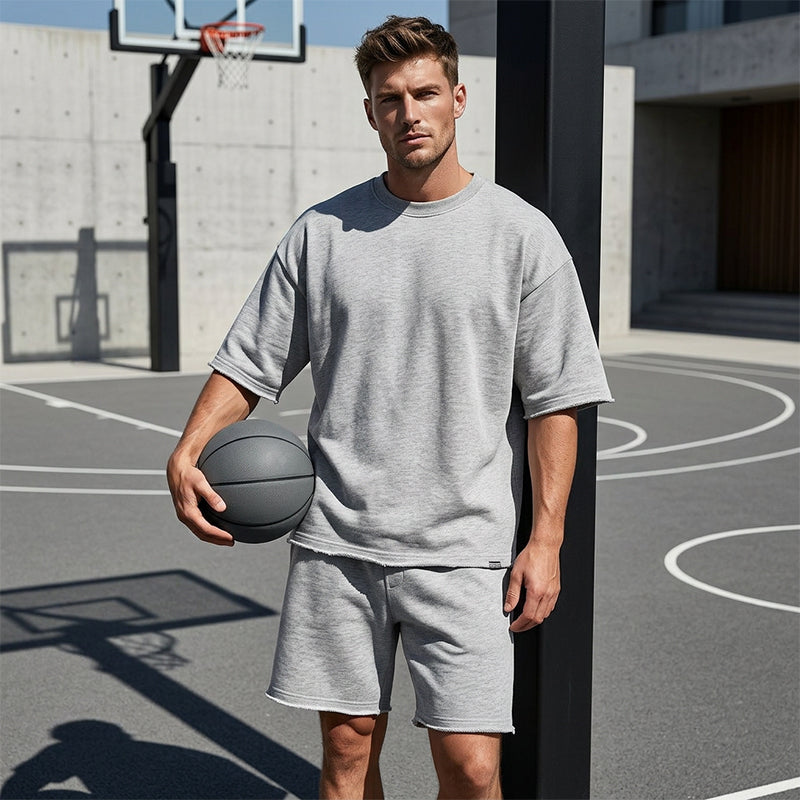 👕50% RABATT 🏃 | Ärmelloses Sport-Set für Herren – Bequeme Passform & feuchtigkeitsableitend
