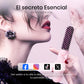 💇‍♀️ 50% DE DESCUENTO! ✨ Peine Alisador Profesional - Tecnología de Calor Uniforme para Todo Tipo de Cabello con Protección Anti-Quemaduras 🌸✨