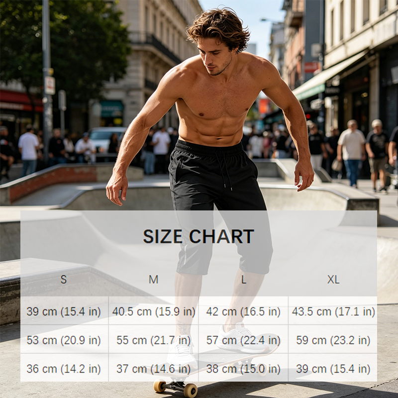 🩳 50% RABATT! 🏃‍♂️ Sport-Caprihose für Herren – Schnelltrocknend, elastisch & sichere Reißverschlusstaschen ✨