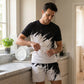 👕 50% RABATT! ☀️ 2-teiliges Sommer-Set für Herren – Mit dynamischem Print, atmungsaktiv & bequem – Perfekt für Alltag, Sport oder Freizeit – lässiger und leichter 2-in-1 Look 🩳✨