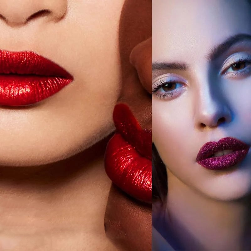 📢📢70 % de réduction !!!⏰Rouge à lèvres liquide pailleté métallisé Diamond💫