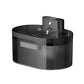 Automatischer Katzenwasserbrunnen, 2,2 l, batteriebetriebener Haustierbrunnen mit Bewegungssensor, kabelloses, geräuschloses Design für Hunde und Katzen