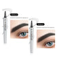 💄 KÖP 1 FÅ 1 GRATIS! ✨ 3D Vattenfast Microblading Ögonbrynspenna – 4-Piggar, Naturlig Look & Långvarig Hållbarhet 👁️