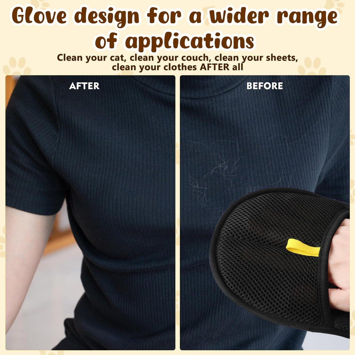 🧤 KAUFEN SIE 1, ERHALTEN SIE 1 GRATIS! ✨ Antistatische Handschuhe – Haustier Haarentfernung, Silikon, Wiederverwendbar 🐾