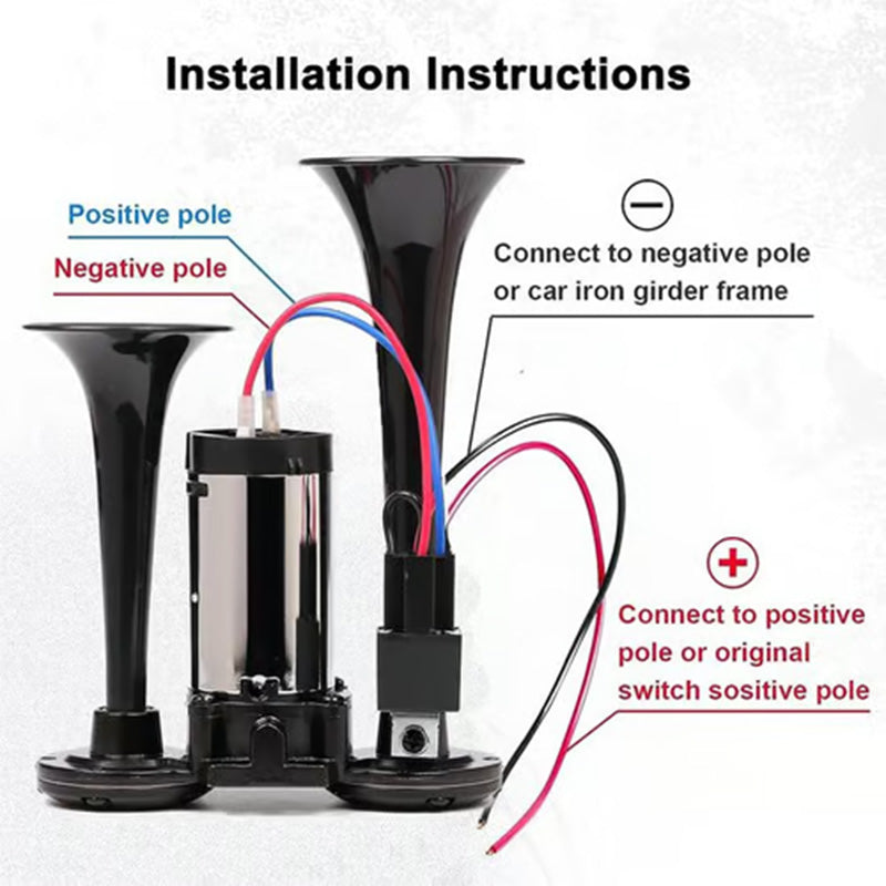 🔥Zug-Lufthorn für LKW-Auto