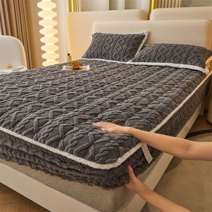 🛏️ 50 % RABATT! 🎁 WARME PASSGENAUEN BETTWÄSCHE – Gebürstete Flanell-Bettwäsche mit tiefen Taschen und rutschfesten Ecken für ganzjährigen Komfort ❄️🛌