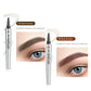 💄 KÖP 1 FÅ 1 GRATIS! ✨ 3D Vattenfast Microblading Ögonbrynspenna – 4-Piggar, Naturlig Look & Långvarig Hållbarhet 👁️