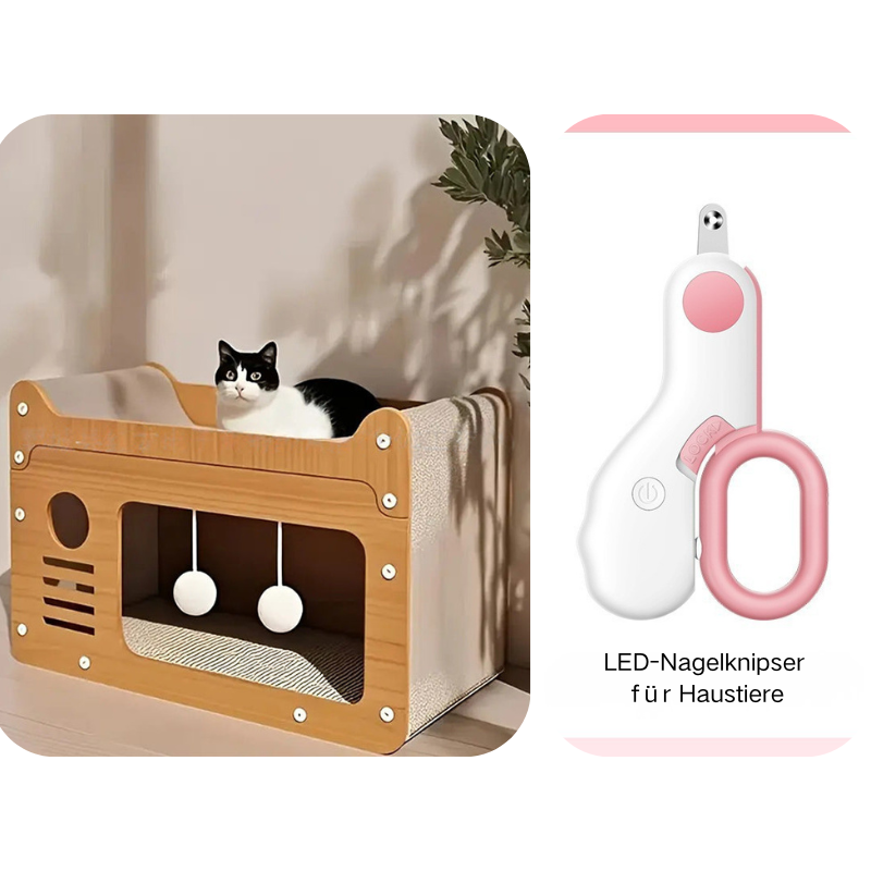 💎 50% RABATT! 💎 2-in-1-Kratzbaum aus Sisal – Neuheit 2026, Platzsparend & Stabil für Katzen 🐾🛋️
