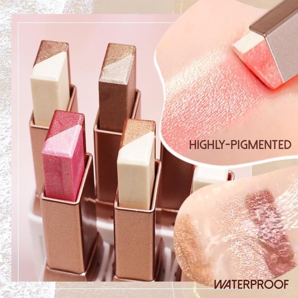💘 Valentinstagsangebot: 50% Rabatt!💄 Zweifarbiger Lidschattenstift – Müheloser Gradient-Look in einem einzigen Strich!