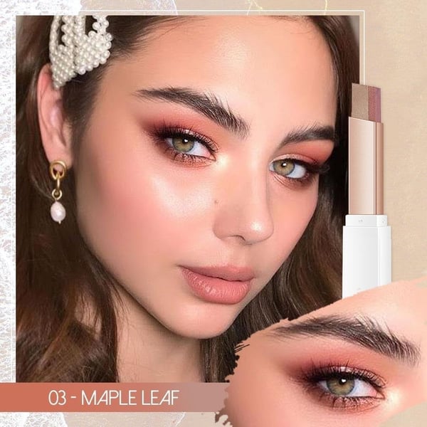 💘 Valentinstagsangebot: 50% Rabatt!💄 Zweifarbiger Lidschattenstift – Müheloser Gradient-Look in einem einzigen Strich!