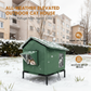 🐱🔥 Wasserdichtes Klappbares Katzenhaus – Erhöht, winddicht & wetterfest ✨🏠 52% RABATT! Ideal für Garten, Balkon & Streuner – wetterfest, isolierend & platzsparend.