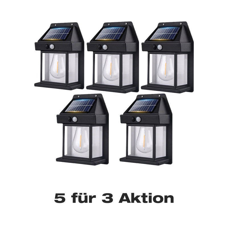 🎁 Je mehr Sie kaufen, desto mehr Sie erhalten! Ab nur 7,59 € pro Stück ⏳Bewegungssensor Solar-Wolfram-Wandleucht
