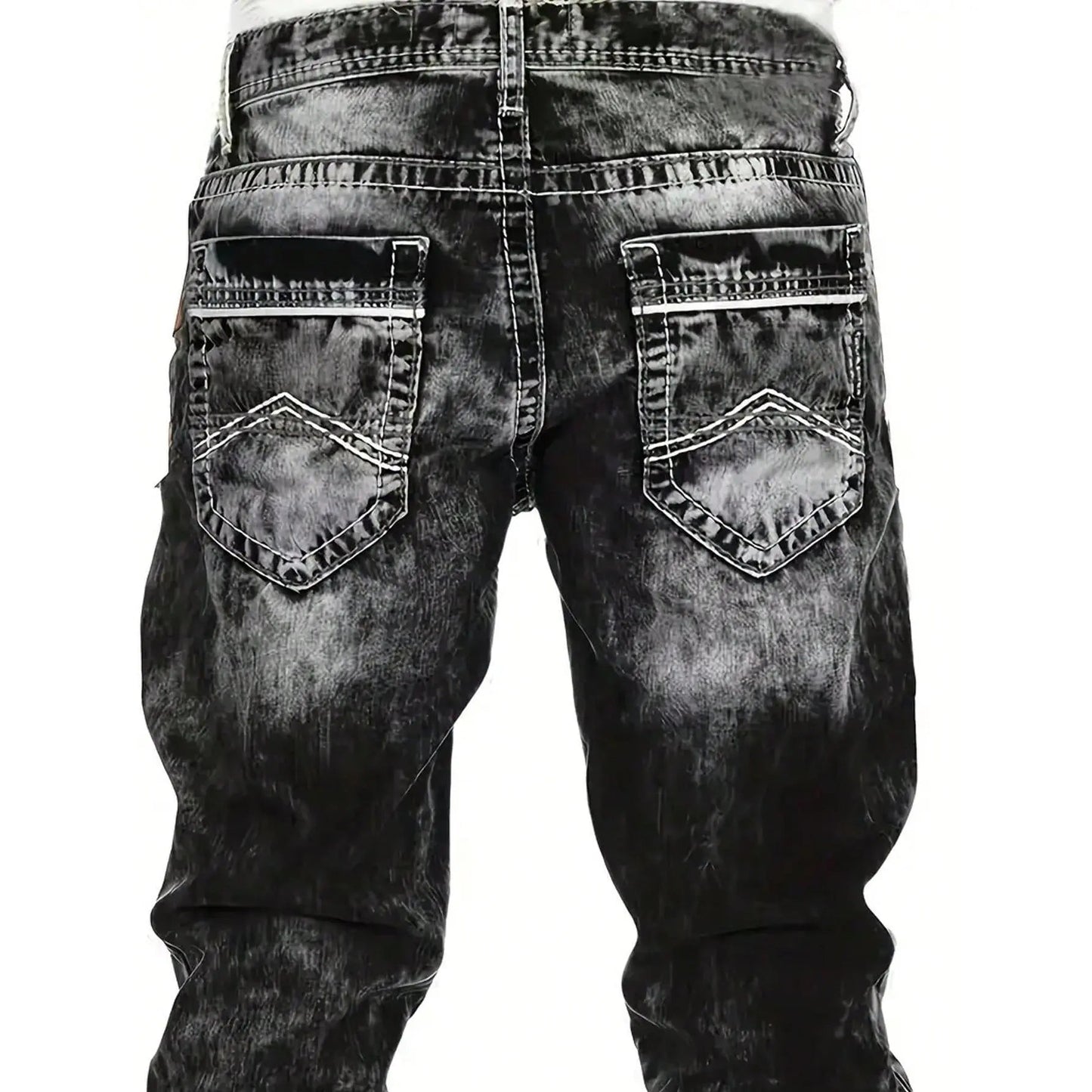 💎 -44% ANGEBOT! 💎 Herren Sommer-Jeans: Leichter Stretch, Gerader Schnitt & Vintage-Look