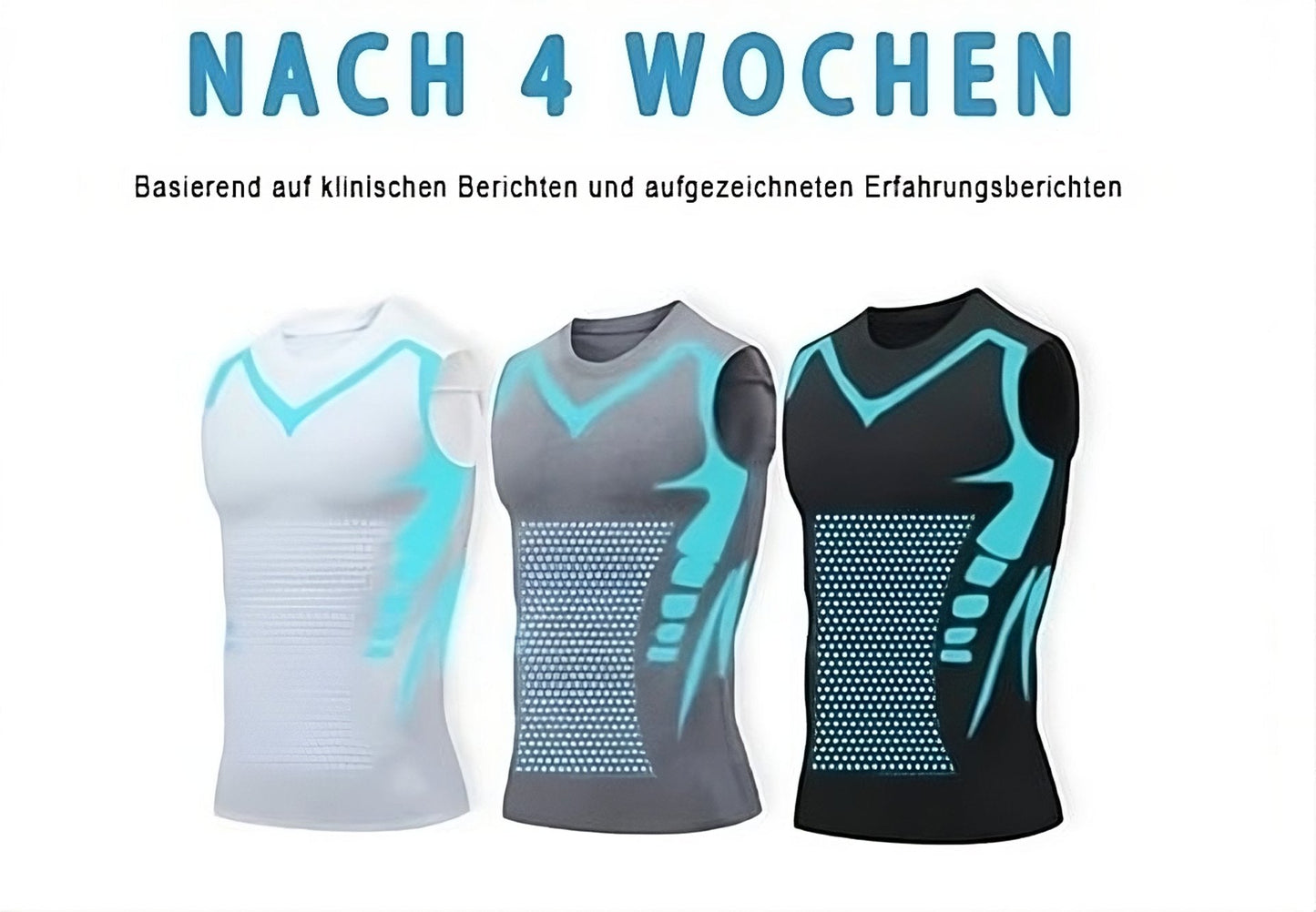👚 ✨50% RABATT!✨ 2026 Men's Ionic Ice Shaping Vest – Komfortabel, Straffend & Atmungsaktiv! ✨