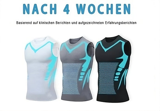👚 ✨50% RABATT!✨ 2026 Men's Ionic Ice Shaping Vest – Komfortabel, Straffend & Atmungsaktiv! ✨