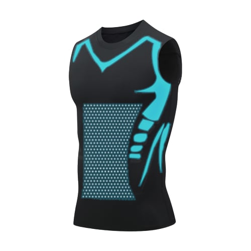 👚 ✨50% RABATT!✨ 2026 Men's Ionic Ice Shaping Vest – Komfortabel, Straffend & Atmungsaktiv! ✨