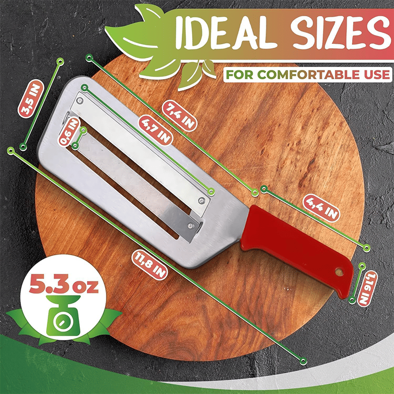 ✨ Kaufen Sie 1 erhalten Sie 1 GRATIS 🎁🔥🔪 Edelstahl-Schreddermesser – Sparen Sie Zeit und Energie beim Kochen!⏳