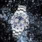 📢📢60 % Rabatt!!! 🎅【🎁Weihnachtsgeschenk🎁】TINAIBIN Zwölf Sternzeichen & Sternenhimmel Diamant Automatikuhr Skelett Herrenuhr