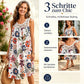 💥Letzter Tag – 50% RABATT!!⚡Über 50.000 verkauft👗Elegantes, ärmelloses Damen-Kleid mit Blumenmuster