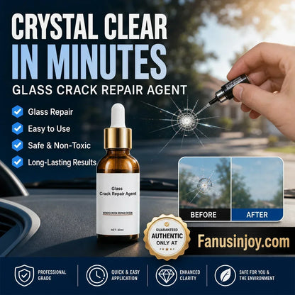 🔧 KAUFE 1, ERHALTE 1 GRATIS! 🚗 Glasriss Reparaturharz für Autoscheiben – Unsichtbare Reparatur, temperaturbeständig & einfach anzuwenden – Ideal für Steinschläge & Risse 🛠️