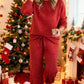 ⌛ Nur noch 3 Tage – 50 % auf alles! ⏰Damen-Glitzer-Zweiteiler: Pullover & Hose