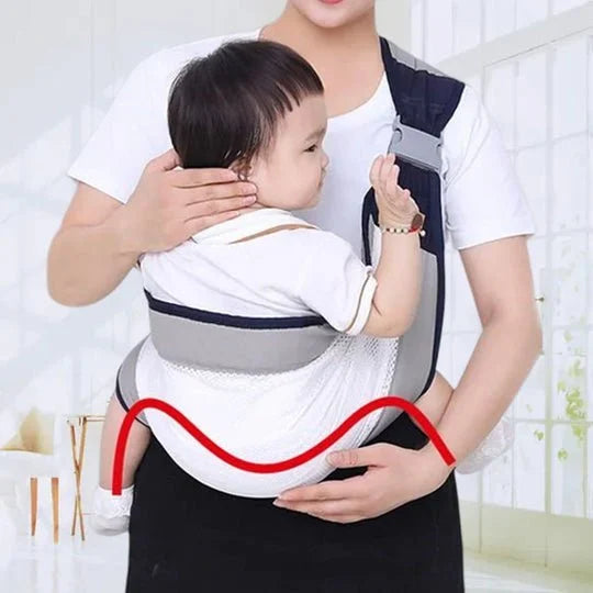 👶 50% RABATT! 🧸 4-in-1-Trage mit atmungsaktivem Mesh – 0–36 Monate, vorne & hinten – Tragekomfort & Nähe, Hände frei ✨