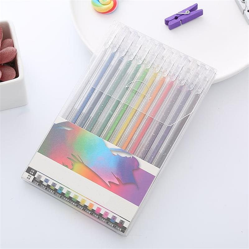 💥 Letzter Tag! Sonderangebot 🎁 Glitzer-Gelstift-Set – für geschmeidiges Schreiben 🎨