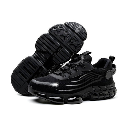 🔥Zapatillas de seguridad antideslizantes con botón giratorio —— 50% de descuento! Hasta agotar existencias!