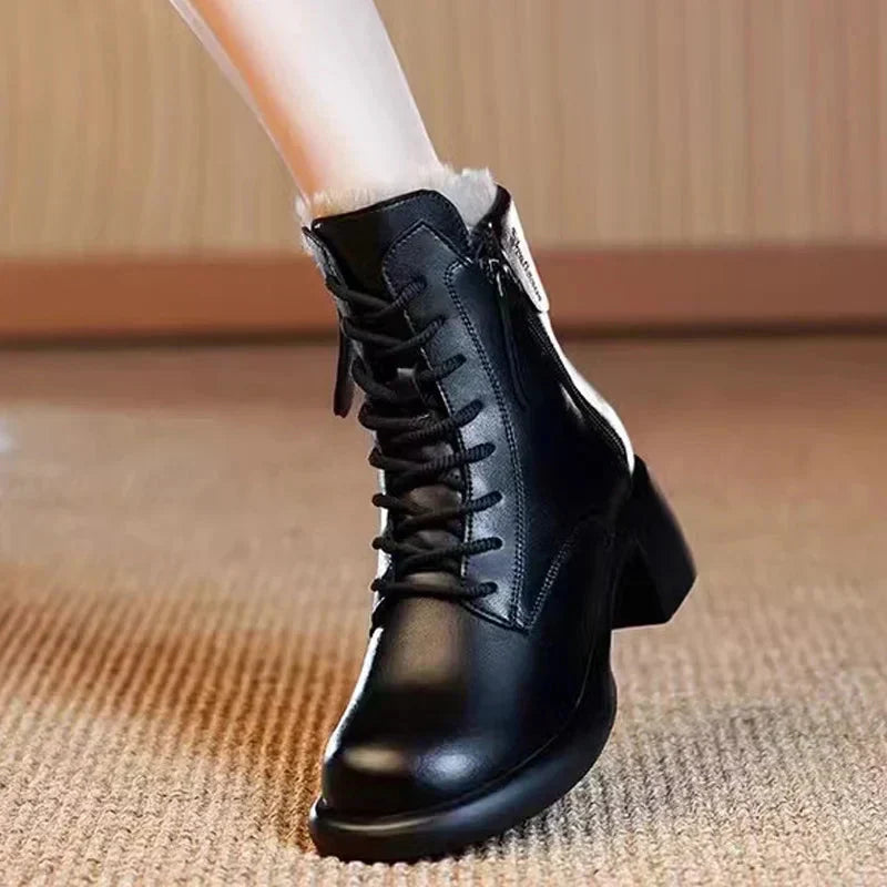 🔥Damenstiefeletten im Vintage-Stil🔥Kauf 2 Artikel versandkostenfrei