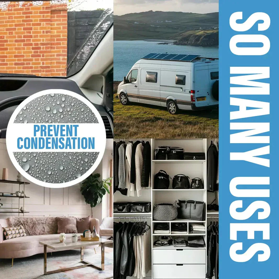 ❄️❄️ 2 KAUFEN, 3 BEKOMMEN!  - 50 % Rabatt🌬️🌬️ Wiederverwendbarer Entfeuchterbeutel mit Farbindikator