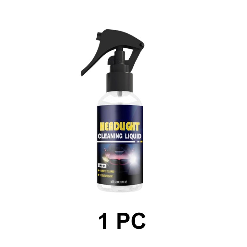 📢📢5 kaufen， 5 gratis dazu⏰ Autoscheinwerfer-Reiniger & Restaurierungsmittel – Entfernt Vergilbung & Kratzer, UV-Schutz & Langanhaltende Klarheit ✨