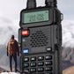📡 UV-5R Amateurfunkgerät mit großer Reichweite (UV5R Funkgerät Dualband Walkie)