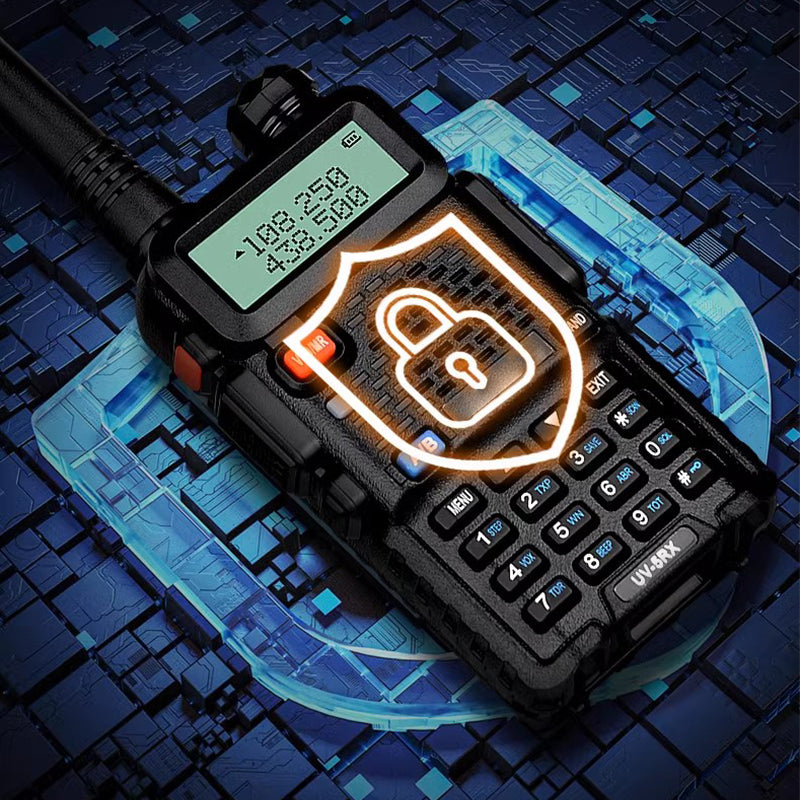 📡 UV-5R Amateurfunkgerät mit großer Reichweite (UV5R Funkgerät Dualband Walkie)