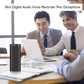 🎙️ 50% RABATT JETZT ! ✨ Mini Digital Audio Voice Recorder Pen – Diskrete Aufnahme, Lange Akkulaufzeit & Einfache Übertragung ✨