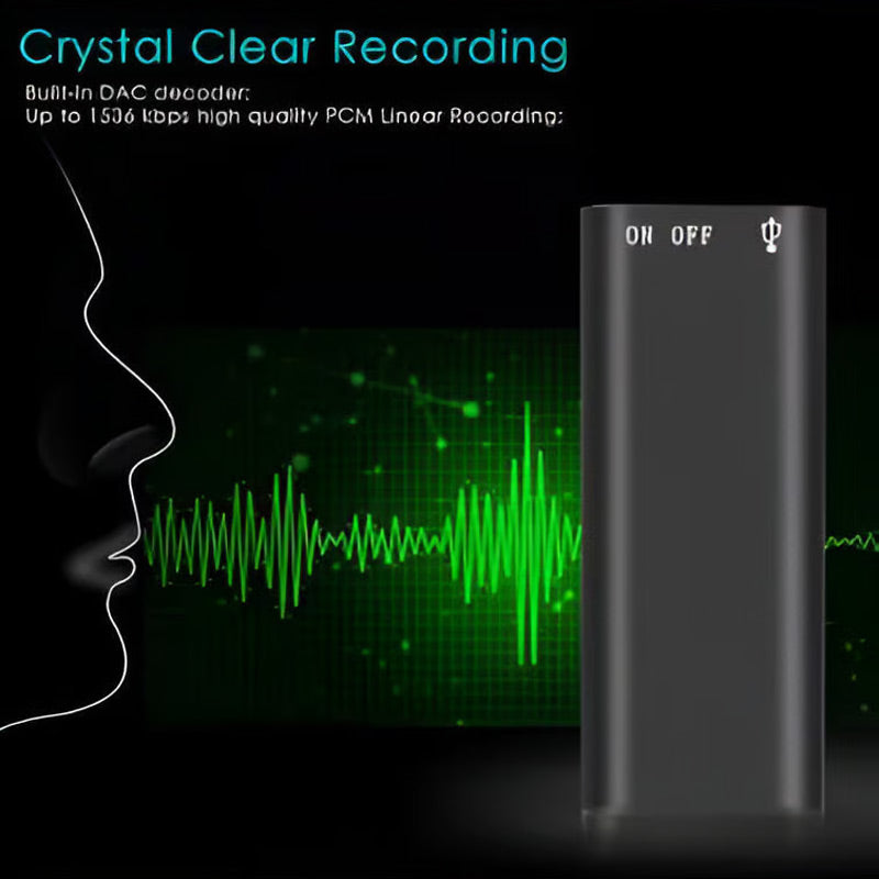 🎙️ 50% RABATT JETZT ! ✨ Mini Digital Audio Voice Recorder Pen – Diskrete Aufnahme, Lange Akkulaufzeit & Einfache Übertragung ✨