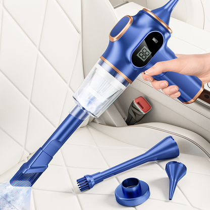 🛒🏎️ Kabellos & kraftvoll: Unser Handstaubsauger saugt und bläst – zwei Geräte in einem! 🚀✨ Perfekt fürs Auto, Zuhause & Werkstatt. Einfache Leerung, nachhaltige Leistung.