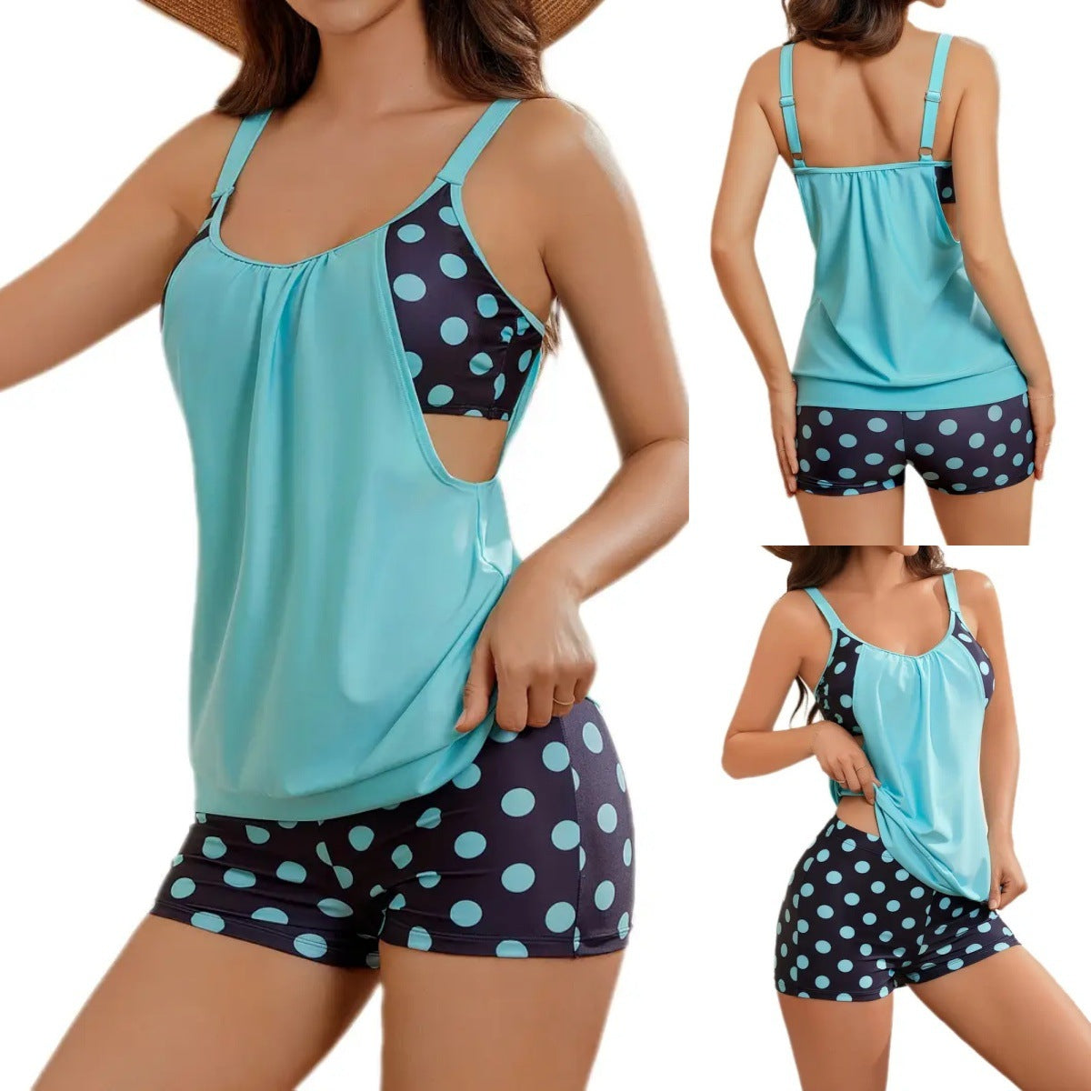 🏖️ Heißer Sommer – 50% RABATT 👙 Zweiteiliges Damen-Bikini-Set mit Polka-Dots