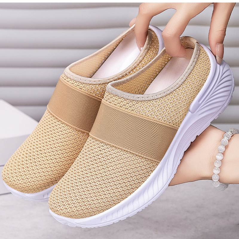 👟 50% RABATT! ✨ Orthopädische Damen-Slipper – Rutschfest, atmungsaktiv & leicht – Perfekt für den täglichen Komfort – ideal für Zuhause, Büro oder Spaziergänge 🌿
