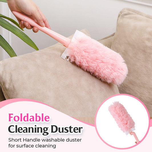🎁🧹 ¡Compra 1, lleva 1 GRATIS! ✨ Plumero plegable y lavable para limpieza de superficies