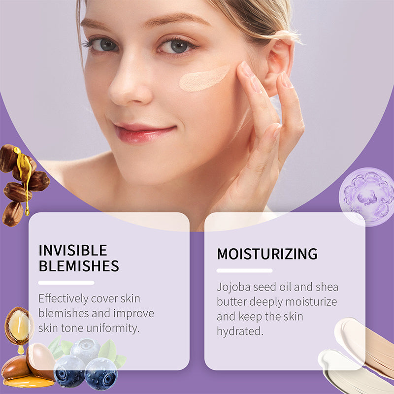 💖【Perfect Concealer BB Cream】 – Ein Auftrag genügt, um Unreinheiten verschwinden zu lassen – die Haut strahlt wie von Natur aus! ✨