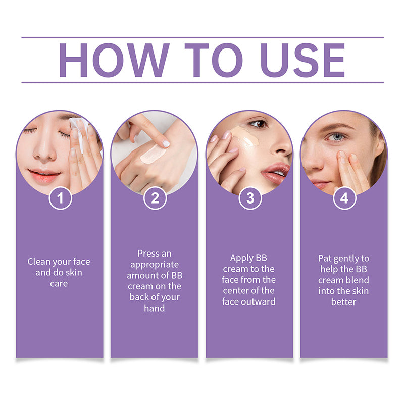 💖【Perfect Concealer BB Cream】 – Ein Auftrag genügt, um Unreinheiten verschwinden zu lassen – die Haut strahlt wie von Natur aus! ✨
