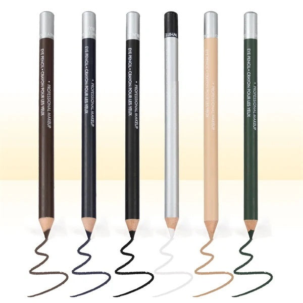 🔊 1 kaufen, 1 GRATIS! 💜 Holz-Eyeliner-Stift – Wasserfest, Langanhaltend, Weiche Mine