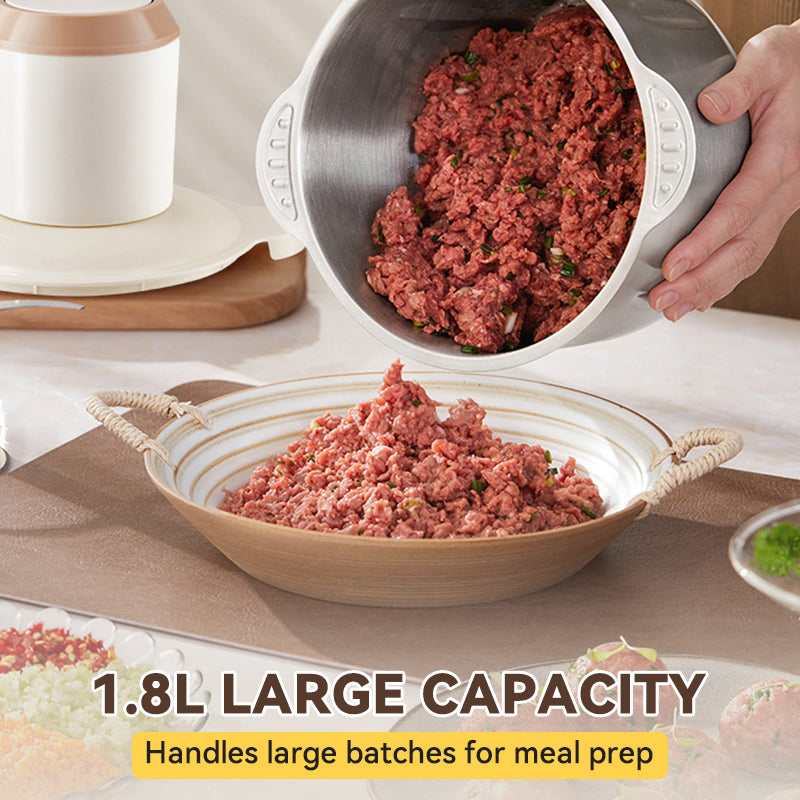 ✨HEISSER VERKAUF – 57% RABATT ✨ Elektrischer Fleischwolf mit großem Fassungsvermögen