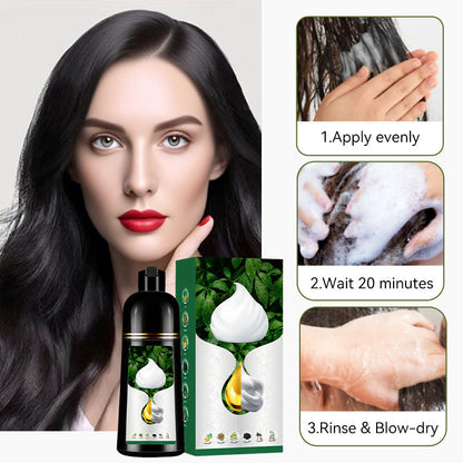 Tinte para el cabello a base de plantas