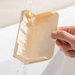 Jabonera de pared con ventosa y tapa abatible